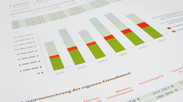 Diagramme und Tabellen in der Bilanz