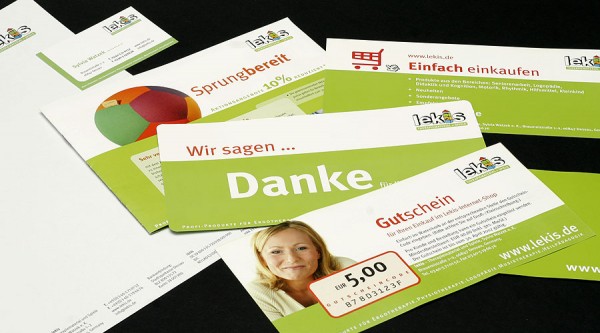 Werbung für einen Therapiematerialhändler; Team VIERZIG A, Ulrich Lange, Dessau