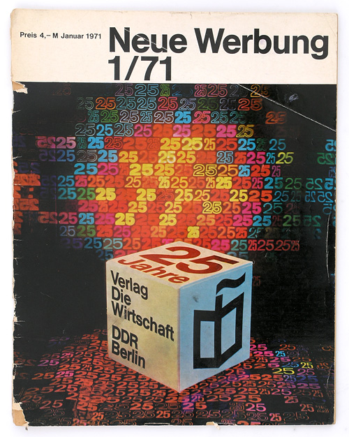 Titel der Zeitschrift »Neue Werbung«, 18. Jg., Heft 1, Januar 1971