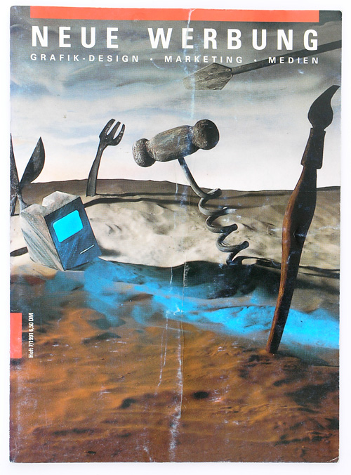 Titel der Zeitschrift »Neue Werbung«, 38. Jg., Heft 7/1991