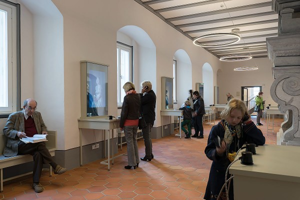 »Kaminhalle« im Schloss Doberlug