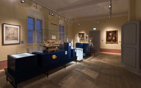 Preußen und Sachsen. Szenen einer Nachbarschaft – Erste Brandenburgische Landesausstellung, Schloss Doberlug, 2014, Szene 2 – Königskunst