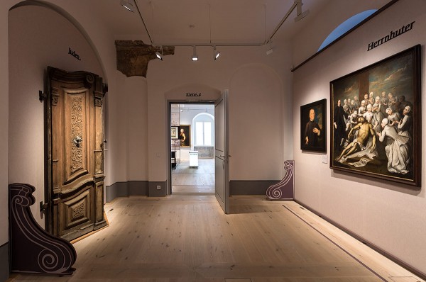 Preußen und Sachsen. Szenen einer Nachbarschaft – Erste Brandenburgische Landesausstellung, Schloss Doberlug, 2014, Szene 3 – Glaubenssache